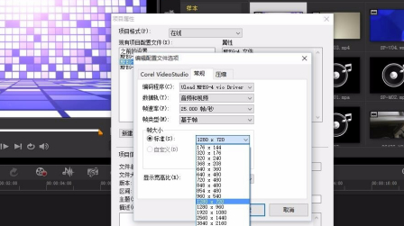 会声会影2021百度网盘调整视频尺寸