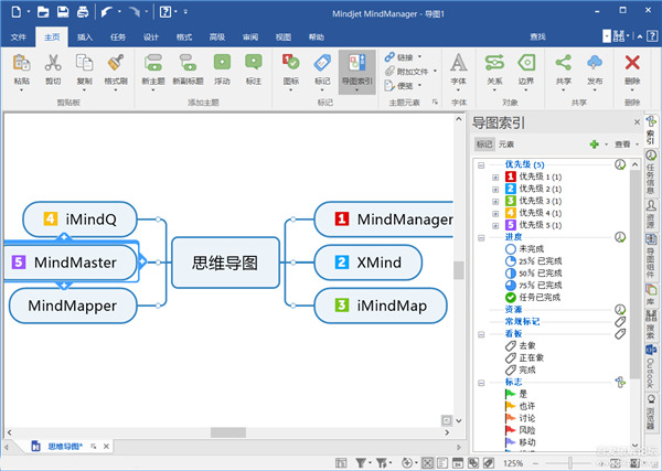 【Mindjet MindManager中文破解版下载】Mindjet MindManager2021中文破解版 v21.0.261 免费版