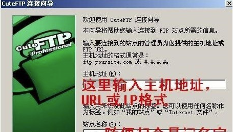 CuteFTP中文破解版怎么连接局域网主机