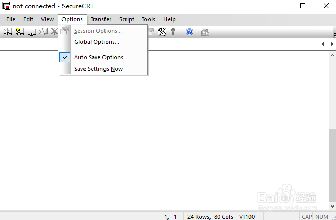 securecrt如何设置中文