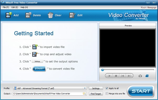【iWisoft Free Video Converter破解版下载】iWisoft Free Video Converter v1.2 官方版