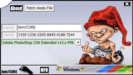 【PSCS6注册机下载】PSCS6注册机64位下载免费中文版 v1.0 绿色版