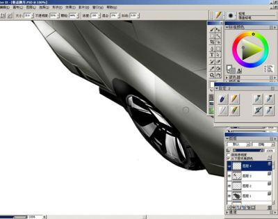 flame painter怎么制作跑车6