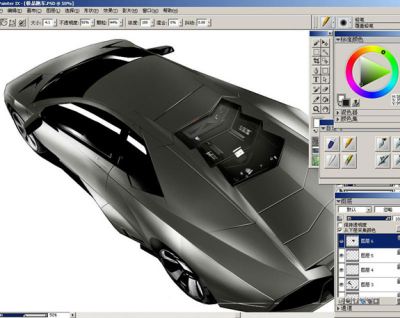 flame painter怎么制作跑车7