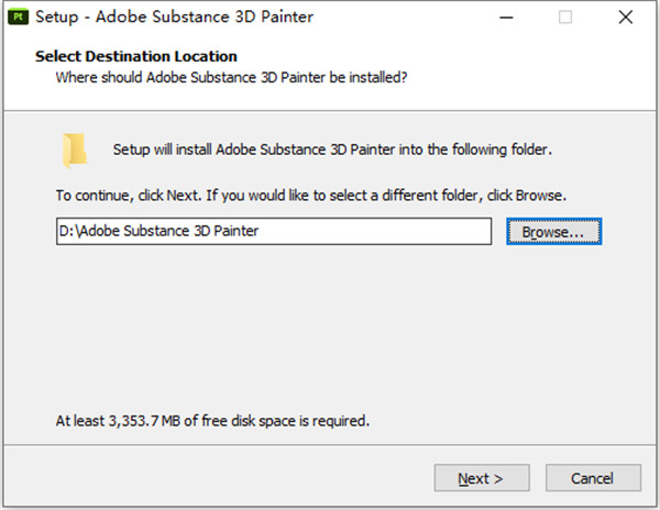 Substance 3D Painter 2022破解版安装步骤1