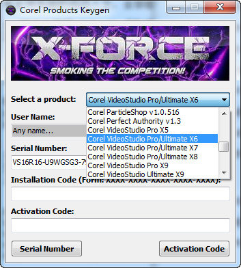 【会声会影X6注册机下载】会声会影X6注册机 绿色免费版