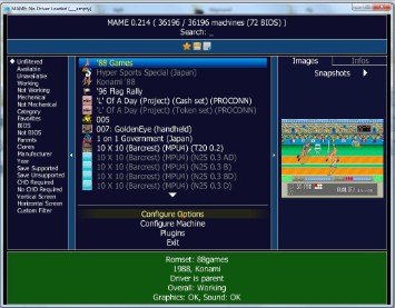 【mame街机模拟器】[网盘资源]mame0.214街机模拟器(整合10970个游戏ROM) 32/64位 完整版