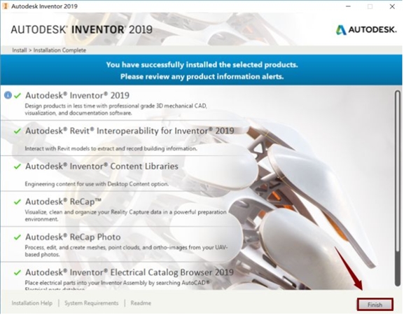 Inventor2019安装步骤3