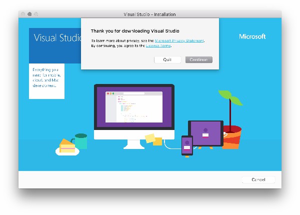 Visual Studio for Mac 2019破解版安装步骤3