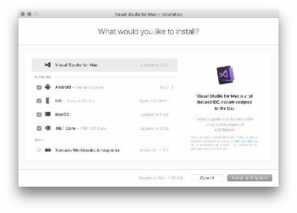 Visual Studio for Mac 2019破解版安装步骤4