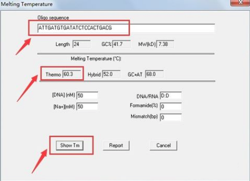 DnaMan软件怎么设计引物