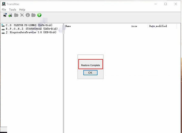 transmac软件苹果U盘启动制作教程6