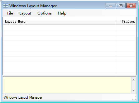 【Windows Layout Manager官方版下载】Windows Layout Manager(窗口布局保存工具) v1.1.0.0 官方版