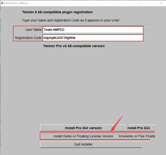Twixtor插件安装步骤1