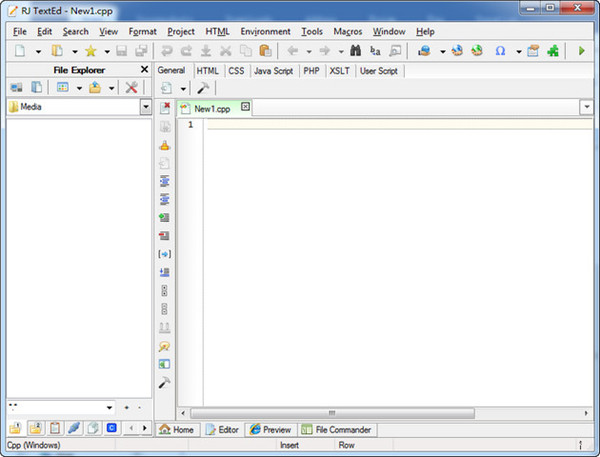 【文字编辑器免费下载】文字编辑器软件 (RJ TextEd) V14.10 绿色中文版
