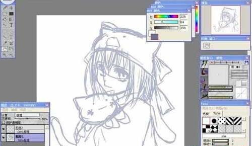 OpenCanvas7使用方法2