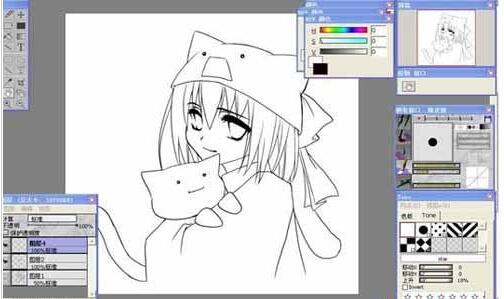 OpenCanvas7使用方法3