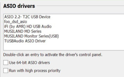 foobar2000绿色版设置asio输出1