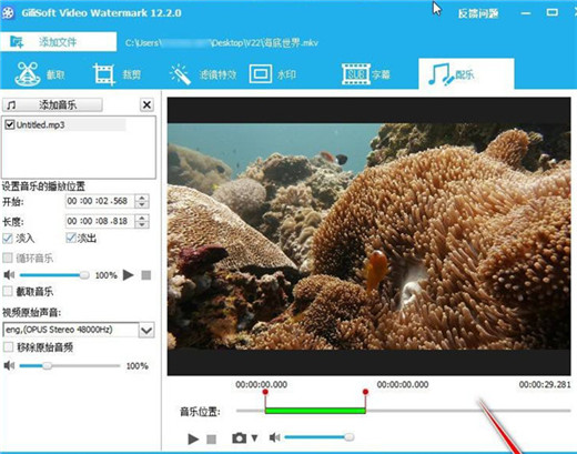 GiliSoft Video Editor怎么做视频配音7
