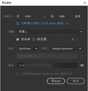 Adobe Animate2022破解版出图形和视频7