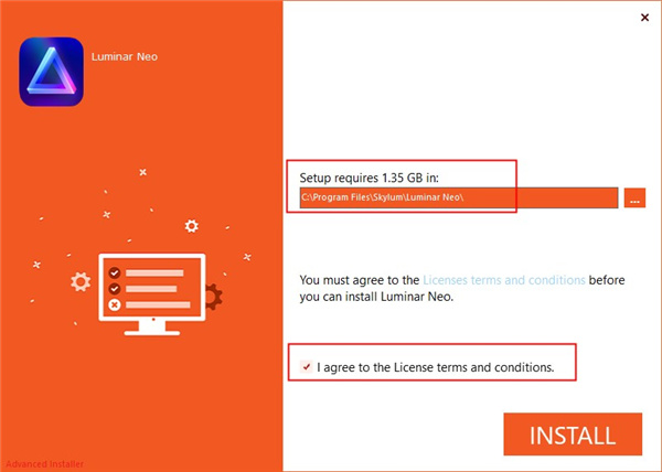 Luminar Neo安装破解教程2