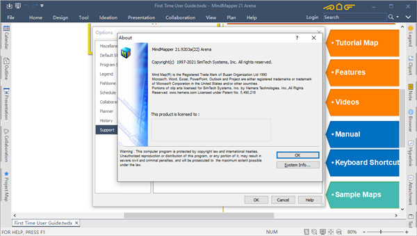 MindMapper21安装破解教程6