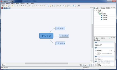 怎么画思维导图4