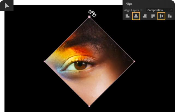 After Effects2022中制作棱镜镜头效果2