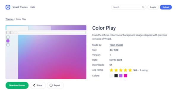 Vivaldi去广告版主题