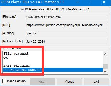 GOM Player Plus纯净版破解方法4