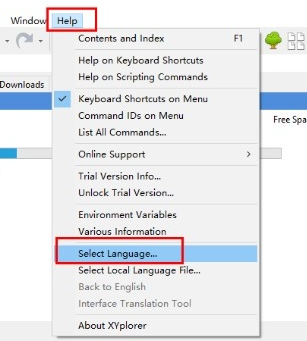 XYplorer免注册版设置中文2
