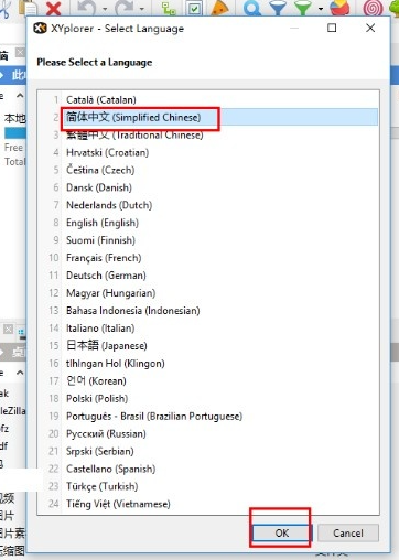 XYplorer免注册版设置中文3