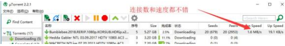 uTorrent PRO绿色版下载速度慢5