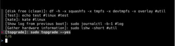 QOwnNotes命令行片段管理器1