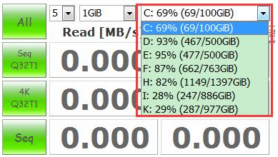 CrystalDiskInfo水晶雫版怎么测速度5