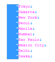 EmEditor如何当前列垂直线4