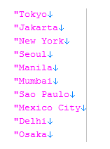 EmEditor如何当前列垂直线5