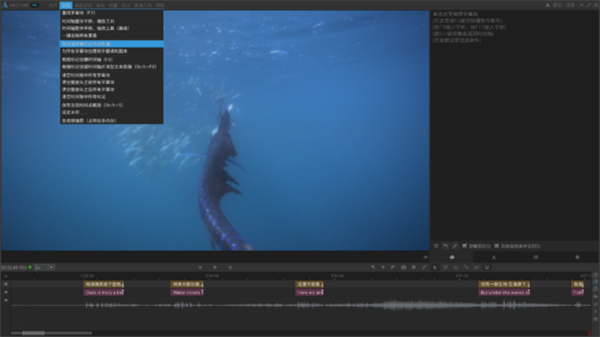 arctime pro怎么加双语字幕3