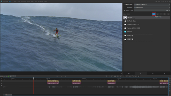arctime pro怎么加双语字幕6