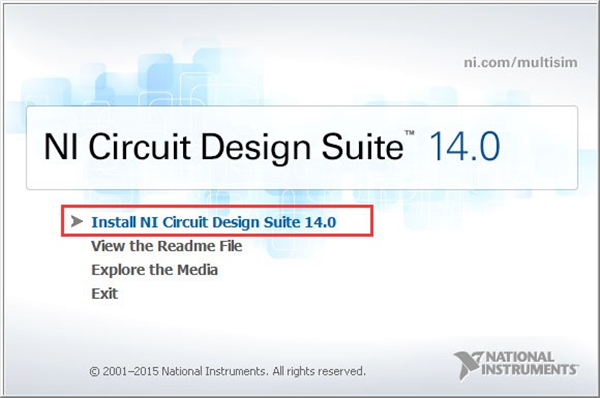 Multisim安装步骤1