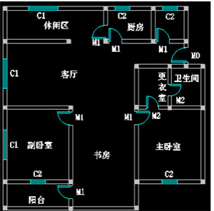 添加构造柱、文字注释、尺寸标注截图2