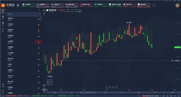添加自选品种截图2