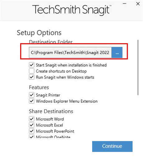 Snagit2022破解版安装步骤2