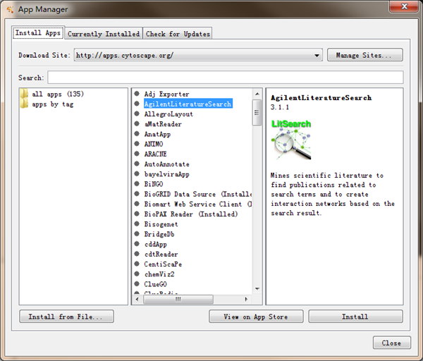 怎么通过Cytoscape获得网络数据4
