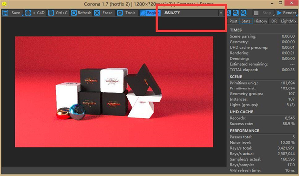 Corona渲染器Mask遮罩通道用法截图2