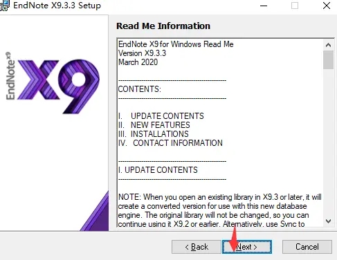 EndNote X9破解版安装步骤3