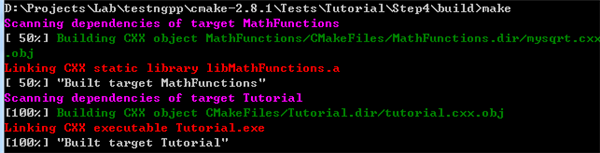 CMake使用方法截图4