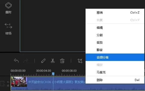 提取视频中的音频截图