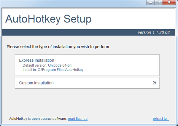 AutoHotkey安装方法截图1