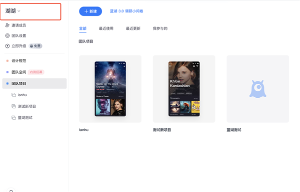 蓝湖Axure团队管理方法截图